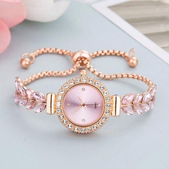 Elegant Rose Gold watch N1330